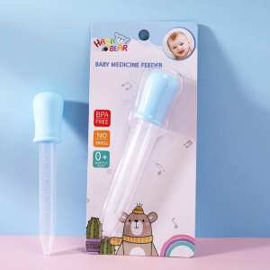 BPA Free Straw Medicine Dropper Plastic Tube Baby Medicine Feeder