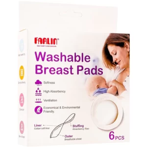 Farlin Washable Breast Pad 6 PCS