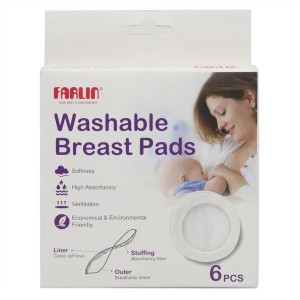 Farlin Washable Breast Pad 6 PCS